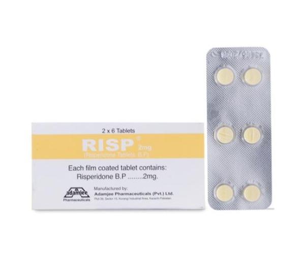 Risp 2mg Tablets 12's – Medical Bazar